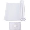 image:imageVEVOR Clear PVC Square Tablecloth 12 x 12 15mm Thick Waterproof Stain Resistant Durable Desk Coffee Table Dining Room Table24 x 14 Rectangular