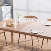 image:imageVEVOR Clear PVC Square Tablecloth 12 x 12 15mm Thick Waterproof Stain Resistant Durable Desk Coffee Table Dining Room Table36 x 24 Rectangular