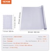 image:imageVEVOR Clear PVC Square Tablecloth 12 x 12 15mm Thick Waterproof Stain Resistant Durable Desk Coffee Table Dining Room Table36 x 24 Rectangular