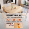 image:imageVEVOR Clear PVC Square Tablecloth 12 x 12 15mm Thick Waterproof Stain Resistant Durable Desk Coffee Table Dining Room Table48 Round