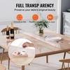 image:imageVEVOR Clear PVC Square Tablecloth 12 x 12 15mm Thick Waterproof Stain Resistant Durable Desk Coffee Table Dining Room Table48 x 48 Square
