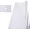 image:imageVEVOR Clear PVC Square Tablecloth 12 x 12 15mm Thick Waterproof Stain Resistant Durable Desk Coffee Table Dining Room Table54 x 36 Rectangular