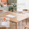 image:imageVEVOR Clear PVC Square Tablecloth 12 x 12 15mm Thick Waterproof Stain Resistant Durable Desk Coffee Table Dining Room Table54 x 54 Square
