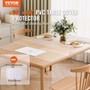 image:imageVEVOR Clear PVC Square Tablecloth 12 x 12 15mm Thick Waterproof Stain Resistant Durable Desk Coffee Table Dining Room Table60 x 36 Rectangular