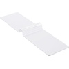 image:imageVEVOR Clear PVC Square Tablecloth 12 x 12 15mm Thick Waterproof Stain Resistant Durable Desk Coffee Table Dining Room Table96 x 24 Rectangular