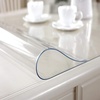 image:imageVEVOR Clear PVC Square Tablecloth 12 x 12 15mm Thick Waterproof Stain Resistant Durable Desk Coffee Table Dining Room Table96 x 42 Rectangular