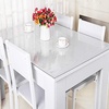 image:imageVEVOR Clear PVC Square Tablecloth 12 x 12 15mm Thick Waterproof Stain Resistant Durable Desk Coffee Table Dining Room Table96 x 42 Rectangular