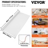 image:imageVEVOR Clear PVC Square Tablecloth 12 x 12 15mm Thick Waterproof Stain Resistant Durable Desk Coffee Table Dining Room Table96 x 46 Rectangular