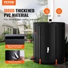 image:imageVEVOR Collapsible Rain Barrel 100 Gallon380 L Portable Water Tank PVC Rainwater Collection Barrel with Spigots and Overflow Kit Water Barrel for Garden Water CatcherNew Black