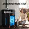 image:imageVEVOR Collapsible Rain Barrel 100 Gallon380 L Portable Water Tank PVC Rainwater Collection Barrel with Spigots and Overflow Kit Water Barrel for Garden Water CatcherBlack
