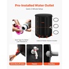image:imageVEVOR Collapsible Rain Barrel 100 Gallon380 L Portable Water Tank PVC Rainwater Collection Barrel with Spigots and Overflow Kit Water Barrel for Garden Water Catcher2025black