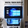 image:imageVEVOR Commercial Ice Cream Machine 106 QTH Yield 1000W Single Flavor Countertop Soft Serve Ice Cream Maker 4L Hopper 16L Cylinder Touch Screen Auto Clean Precooling for Restaurant Snack BarCountertop 1 Flavors Flagship Model