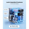 image:imageVEVOR Commercial Ice Cream Machine 2028LH Yield 2200W 3Flavor Freestanding Soft Serve Ice Cream Maker with 2 x 6L Hoppers amp Hopper Agitation PreCooling SelfCleaning for Snack Dessert ShopsCountertop 3 Flavors Flagship Model2026