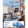 image:imageVEVOR Commercial Ice Cream Machine 2028LH Yield 2200W 3Flavor Freestanding Soft Serve Ice Cream Maker with 2 x 6L Hoppers amp Hopper Agitation PreCooling SelfCleaning for Snack Dessert ShopsCountertop 3 Flavors Flagship Model2026