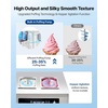 image:imageVEVOR Commercial Ice Cream Machine 2028LH Yield 2200W 3Flavor Freestanding Soft Serve Ice Cream Maker with 2 x 6L Hoppers amp Hopper Agitation PreCooling SelfCleaning for Snack Dessert ShopsCountertop 3 Flavors Flagship Model2026