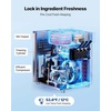 image:imageVEVOR Commercial Ice Cream Machine 2028LH Yield 2200W 3Flavor Freestanding Soft Serve Ice Cream Maker with 2 x 6L Hoppers amp Hopper Agitation PreCooling SelfCleaning for Snack Dessert ShopsCountertop 3 Flavors Basic Model2026