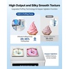 image:imageVEVOR Commercial Ice Cream Machine 2028LH Yield 2200W 3Flavor Freestanding Soft Serve Ice Cream Maker with 2 x 6L Hoppers amp Hopper Agitation PreCooling SelfCleaning for Snack Dessert ShopsVertical 3 Flavors Flagship ModelNew