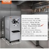 image:imageVEVOR Commercial Ice Cream Machine 2400w 1Flavor Hard Serve Ice Cream Maker 2025LH Yield 8L Stainless Steel Cylinder Digital Control Auto Clean Adjustable Texture for Restaurants Snack Bars