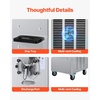 image:imageVEVOR Commercial Ice Cream Machine 2400w 1Flavor Hard Serve Ice Cream Maker 2025LH Yield 8L Stainless Steel Cylinder Digital Control Auto Clean Adjustable Texture for Restaurants Snack Bars