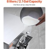 image:imageVEVOR Commercial Ice Cream Machine 2400w 1Flavor Hard Serve Ice Cream Maker 2025LH Yield 8L Stainless Steel Cylinder Digital Control Auto Clean Adjustable Texture for Restaurants Snack Bars