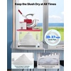 image:imageVEVOR Commercial Ice Crusher 661LBSH 350W Electric Snow Cone Machine with 4 Blades 2000RPM Stainless Steel Shaved Ice Machine with 11 Gal CrushedIce Box for Family Restaurants Bars BlackRed