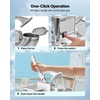 image:imageVEVOR Commercial Ice Crusher 661LBSH 350W Electric Snow Cone Machine with 4 Blades 2000RPM Stainless Steel Shaved Ice Machine with 11 Gal CrushedIce Box for Family Restaurants Bars BlackSilver