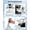 image:imageVEVOR Commercial Ice Crusher 661LBSH 350W Electric Snow Cone Machine with 4 Blades 2000RPM Stainless Steel Shaved Ice Machine with 11 Gal CrushedIce Box for Family Restaurants Bars BlackBlack