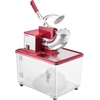 image:imageVEVOR Commercial Ice Crusher 661LBSH 350W Electric Snow Cone Machine with 4 Blades 2000RPM Stainless Steel Shaved Ice Machine with 11 Gal CrushedIce Box for Family Restaurants Bars BlackRed