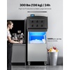 image:imageVEVOR Commercial Ice Maker Machine  Head 450 LbsDay Stainless Steel Ice Machine with Scheduled IceMaking SelfCleaning Adjustable Thickness Ideal for Restaurant Bar Cafe Hotel  Head Only300LBS24H20IN