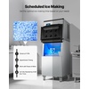 image:imageVEVOR Commercial Ice Maker Machine  Head 450 LbsDay Stainless Steel Ice Machine with Scheduled IceMaking SelfCleaning Adjustable Thickness Ideal for Restaurant Bar Cafe Hotel  Head Only300LBS24H20IN