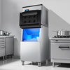 image:imageVEVOR Commercial Ice Maker Machine  Head 450 LbsDay Stainless Steel Ice Machine with Scheduled IceMaking SelfCleaning Adjustable Thickness Ideal for Restaurant Bar Cafe Hotel  Head Only300LBS24H20IN