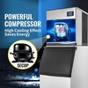 image:imageVEVOR Commercial Ice Maker Machine 110V 550LBS24H 350LBS Large Storage Ice Machine ETL Approved Advanced LCD Panel SECOP Compressor Air Cooled Quiet Operation Include Scoop amp Water Filter500LBS24H