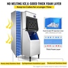 image:imageVEVOR Commercial Ice Maker Machine 110V 550LBS24H 350LBS Large Storage Ice Machine ETL Approved Advanced LCD Panel SECOP Compressor Air Cooled Quiet Operation Include Scoop amp Water Filter500LBS24H