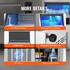 image:imageVEVOR Commercial Ice Maker Machine 130LBS24H with 33LBS Bin and Electric Water Drain Pump Stainless Steel Construction Auto Operation Include Water Filter 2 Scoops and Connection Hose