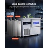 image:imageVEVOR Commercial Ice Maker Machine 132 lbs24H Stainless Steel Ice Machine with Worktop 30 lbs Storage amp 70 CubesCycle SelfCleaning Freestanding IceMaking for Home Bar Office Restaurant Kitchen