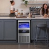 image:imageVEVOR Commercial Ice Maker Machine 150 lbs24h with 30 lbs Storage Capacity BuiltinFreestandingUnder Counter Stainless Steel Ice Maker with LED Display amp SelfCleaning for Home Bar Restaurant