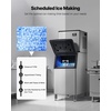 image:imageVEVOR Commercial Ice Maker Machine 360LBS24H IceMaking Machine with 300LBS Large Storage Bin Auto SelfCleaning Ice Maker with Touchscreen for Bar Cafe Restaurant Business Commercial