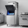 image:imageVEVOR Commercial Ice Maker Machine 360LBS24H IceMaking Machine with 300LBS Large Storage Bin Auto SelfCleaning Ice Maker with Touchscreen for Bar Cafe Restaurant Business Commercial