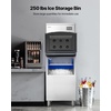image:imageVEVOR Commercial Ice Maker Machine 450LBS24H IceMaking Machine with 250LBS Stainless Steel Storage Bin Auto SelfCleaning Ice Maker with Touchscreen for Bar Cafe Restaurant Business Commercial450