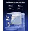 image:imageVEVOR Commercial Ice Maker Machine 450LBS24H IceMaking Machine with 250LBS Stainless Steel Storage Bin Auto SelfCleaning Ice Maker with Touchscreen for Bar Cafe Restaurant Business Commercial400