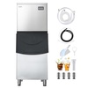 image:imageVEVOR Commercial Ice Maker Machine 450LBS24H IceMaking Machine with 250LBS Stainless Steel Storage Bin Auto SelfCleaning Ice Maker with Touchscreen for Bar Cafe Restaurant Business Commercial650