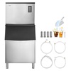 image:imageVEVOR Commercial Ice Maker Machine 450LBS24H IceMaking Machine with 250LBS Stainless Steel Storage Bin Auto SelfCleaning Ice Maker with Touchscreen for Bar Cafe Restaurant Business Commercial1000