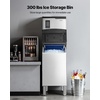 image:imageVEVOR Commercial Ice Maker Machine 450LBS24H IceMaking Machine with 250LBS Stainless Steel Storage Bin Auto SelfCleaning Ice Maker with Touchscreen for Bar Cafe Restaurant Business Commercial800