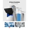 image:imageVEVOR Commercial Ice Maker Machine 450LBS24H IceMaking Machine with 250LBS Stainless Steel Storage Bin Auto SelfCleaning Ice Maker with Touchscreen for Bar Cafe Restaurant Business Commercial360