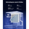 image:imageVEVOR Commercial Ice Maker Machine 450LBS24H IceMaking Machine with 250LBS Stainless Steel Storage Bin Auto SelfCleaning Ice Maker with Touchscreen for Bar Cafe Restaurant Business Commercial360
