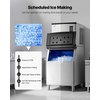 image:imageVEVOR Commercial Ice Maker Machine 450LBS24H IceMaking Machine with 250LBS Stainless Steel Storage Bin Auto SelfCleaning Ice Maker with Touchscreen for Bar Cafe Restaurant Business Commercial1000