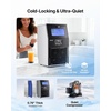 image:imageVEVOR Commercial Ice Maker Machine 80 lbs24h with 12Lbs Storage 32 Cubes per Cycle Stainless Steel Freestanding amp Countertop Ice Maker with LED Display amp SelfCleaning for Home Bar Restaurant80 lbs24h