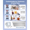 image:imageVEVOR Commercial Ice Maker Machine 80 lbs24h with 13 lbs Storage Capacity CountertopFreestandingUnder Counter Stainless Steel Ice Maker with LED Display amp SelfCleaning for Home Bar Restaurant360Lbs24H