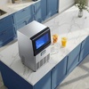image:imageVEVOR Commercial Ice Maker Machine 80 lbs24h with 13 lbs Storage Capacity CountertopFreestandingUnder Counter Stainless Steel Ice Maker with LED Display amp SelfCleaning for Home Bar Restaurant80lbs24H