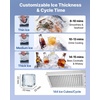 image:imageVEVOR Commercial Ice Maker Machine 80 lbs24h with 13 lbs Storage Capacity CountertopFreestandingUnder Counter Stainless Steel Ice Maker with LED Display amp SelfCleaning for Home Bar Restaurant440lbs24H